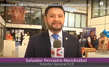 El Dr. Salvador Percastre- Mendizábal presenta las  acciones clave del ILCE