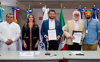 Firman convenio Red México e ILCE para formación profesional y certificación