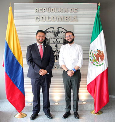Embajador de Colombia en México y el ILCE