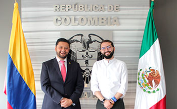 Embajador de Colombia en México y el ILCE