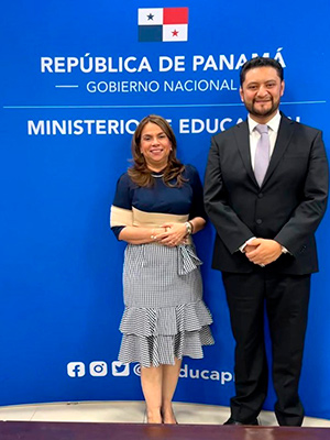 Titular del ILCE visita oficial en la Ciudad de Panamá