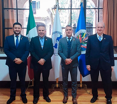 Imagen El ILCE presente en la conmemoración del 95° Aniversario del Instituto Panamericano de Geografía e Historia