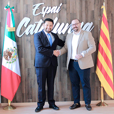 ILCE con delegado de Cataluña en México