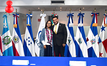 Visita especial al ILCE de la secretaria de Educación Pública de México y presidenta de su Consejo Directivo