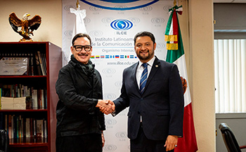 El ILCE recibe la visita del director de distribución para América de Radio Francia Internacional (RFI) 