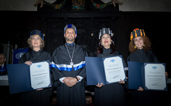 Tres distinguidas académicas son galardonadas con el Doctorado Honoris Causa del ILCE 