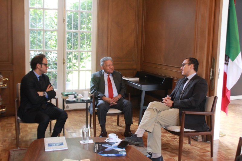 Reunión de trabajo entre el ILCE y la Embajada de la República Dominicana en México