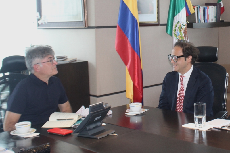 Colaboración del ILCE y la Embajada de Colombia para impulsar la cultura latinoamericana