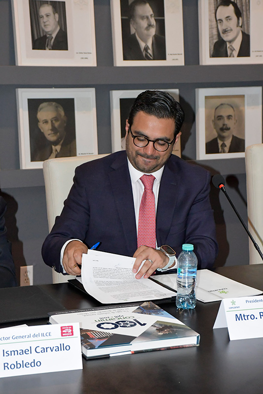 El ILCE y la CONCAMIN firman Convenio Marco de Colaboración