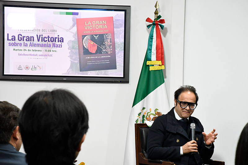 Se realiza la Presentación del libro 'La Gran Victoria sobre la Alemania Nazi' en el ILCE