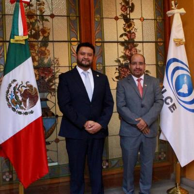 Excmo. Sr. Mojtar Leboihi Emboiric. Embajador extraordinario y plenipotenciario de la República Árabe Saharaui Democrática 