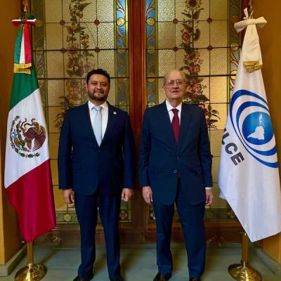 Excmo. Sr. Emb. Flávio Roberto Bonzanini. Secretario general Organismo para la Proscripción de las Armas Nucleares en la América Latina y el Caribe (OPANAL)