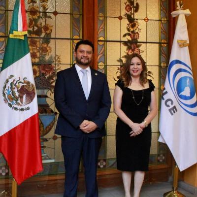 Excma. Sra. Rosa Delmy Cañas Orellana. Embajadora de la República de El Salvador en México