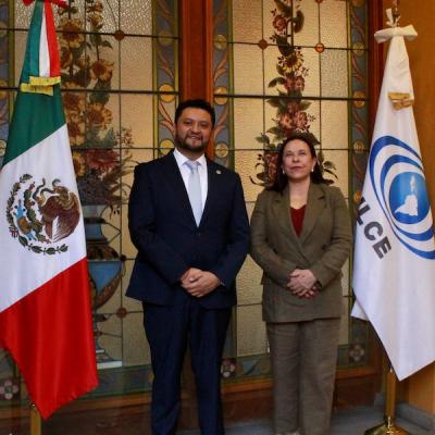 Excma. Sra. Gloria Yrma Amarilla Acosta. Embajadora de la República del Paraguay en México