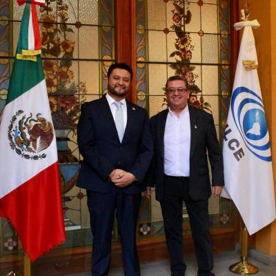 Excmo. Sr. José Vladimir Crespo Fernández. Embajador del Estado Plurinacional de Bolivia en México