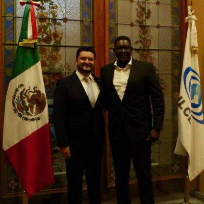 Sr. Yves Rody Jean Encargado de negocios a. i. de la Embajada de la República de Haití en México	 