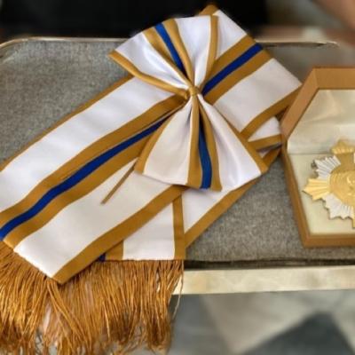 Condecoración de la Orden de Justo Sierra “Maestro de América