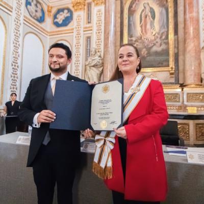 Excelentísima señora Anabella María Giracca Méndez, ministra de Educación del Gobierno de la República de Guatemala.