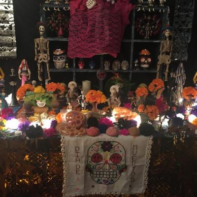 Altares del día de muertos