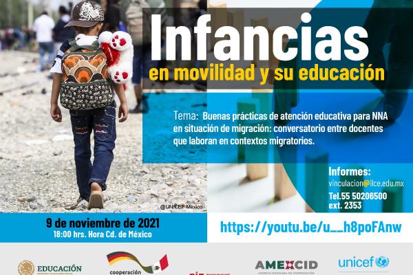 Buenas prácticas de atención educativa para NNA en situación de migración: Conversatorio