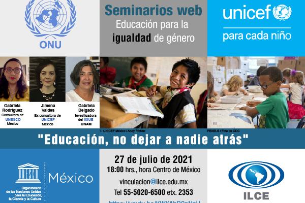 Educación para la igualdad de género