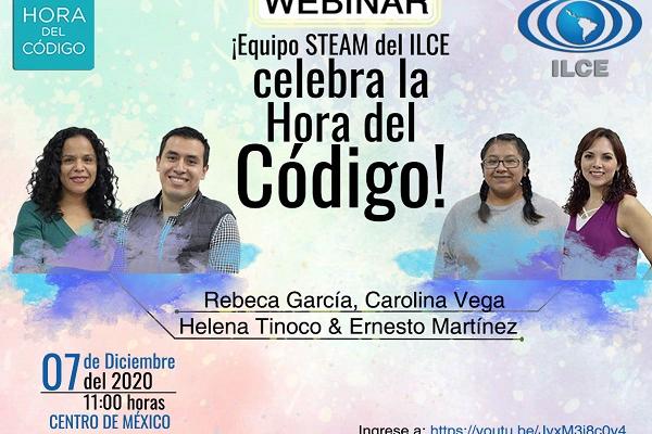 Equipo STEAM del ILCE Celebra la Hora del Código