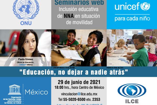 Inclusión educativa de NNA en situación de movilidad