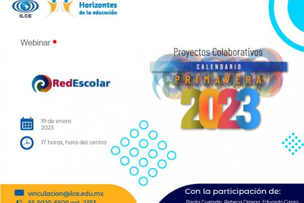 RedEscolar: Proyectos colaborativos, primavera 2023