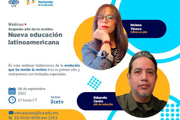 Segundo año de la revista Nueva educación latinoamericana