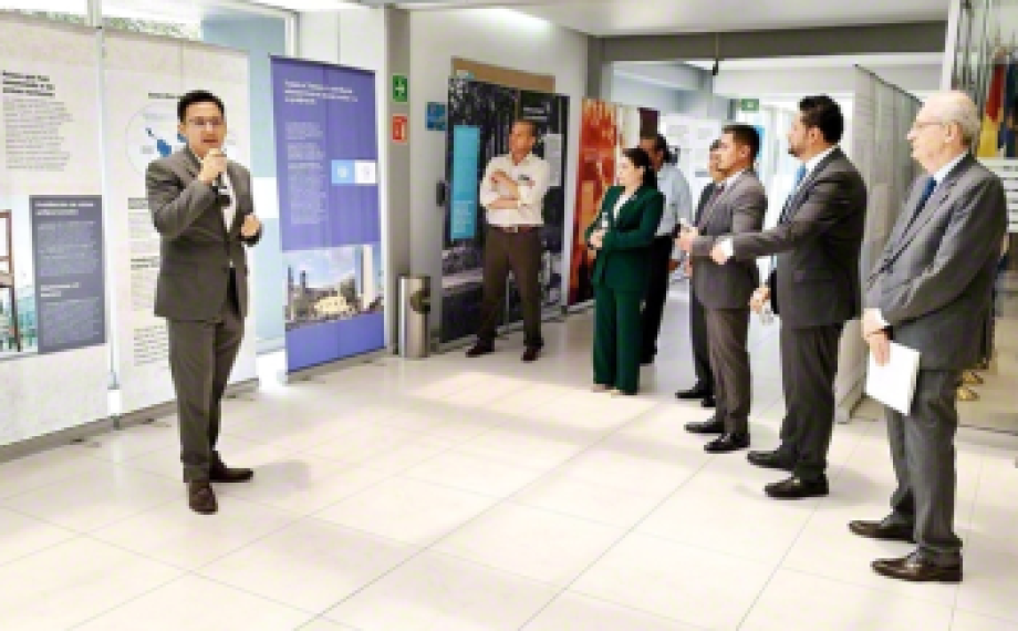 Se inaugura la exposición "Solidaridad hacia un mundo libre de armas nucleares" en la Ciudad de México
