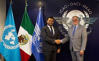 Analizan cooperación entre ILCE y la Oficina para Norteamérica, Centroamérica y Caribe de la Organización de Aviación Civil Internacional (OACI)