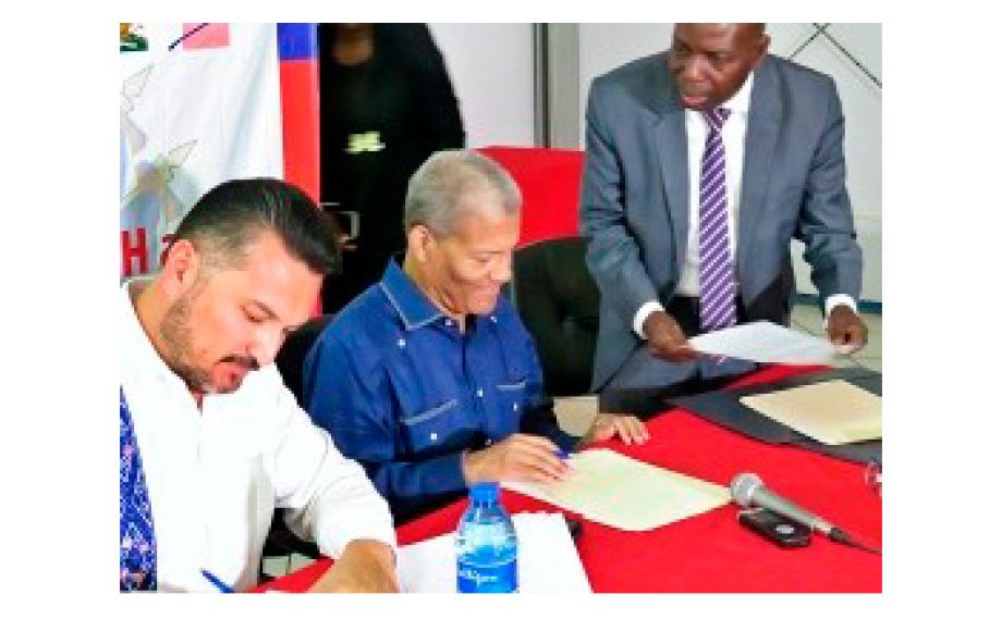 Haití - México: Firma de un convenio de cooperación en actividades de formación científica y técnica